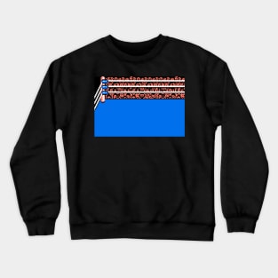 Classic Punch Out Ring Crewneck Sweatshirt